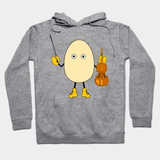 Egghead Violinist Hoodie